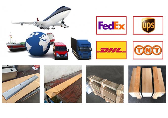 Kertas guillotine pisau pisau lurus dengan kutub untuk mesin pemotong kertas 4