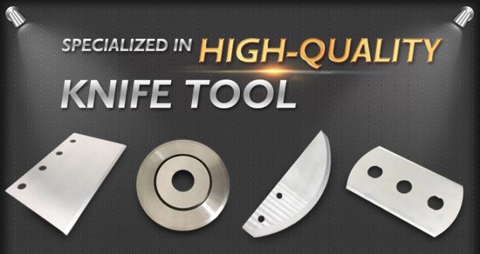 Pisau industri pemotong bergerigi Untuk mesin kemasan film kemasan kesempurnaan 0