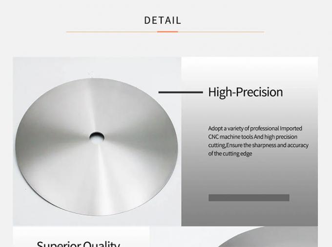 Paper Converting Circular Log Saw Blade Untuk Mesin Pemotong Tissue Paper 0
