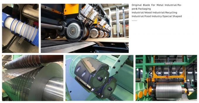 SENDA Round Slitter Blade Industrial Slitting Blade Blade Blade Blade Blade untuk Mesin Slitter Tape 4