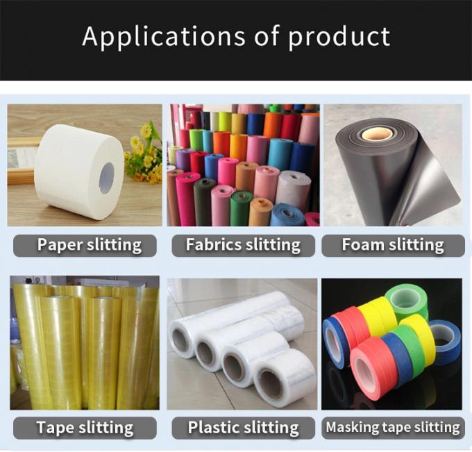 Berspesialisasi dalam pemotong khusus pisau bulat pisau mesin pemotong pisau pemotong kertas film plastik pisau makanan 0