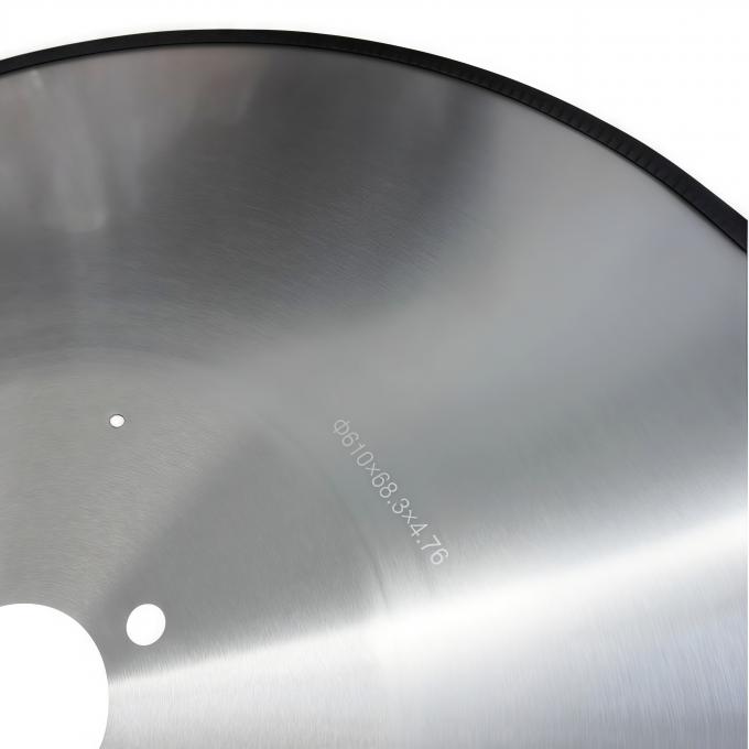 Otomatisasi 610mm Lingkaran Log Saw Knife Inti Komponen Bilah untuk Tissue Paper Cutting dan Slitting 1