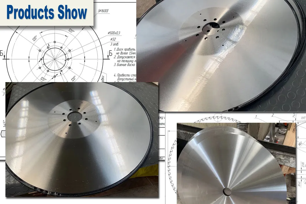 610 680 D2 Log Saw Blade Blade Cutting Blade untuk memotong kertas toilet 0