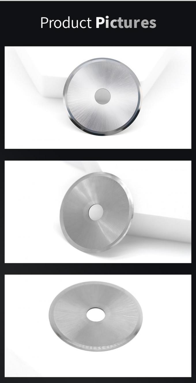 OEM / ODM pisau lingkaran memotong pita karet kertas tabung memotong pisau bulat 5