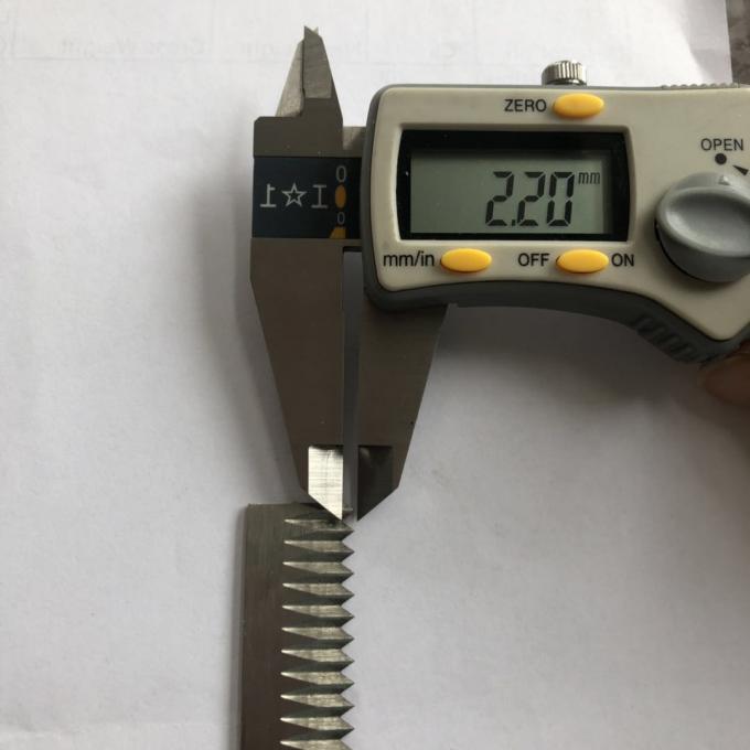 Pengemasan film pisau pemotong kantong plastik pemotong Trimmer pisau serrated 2