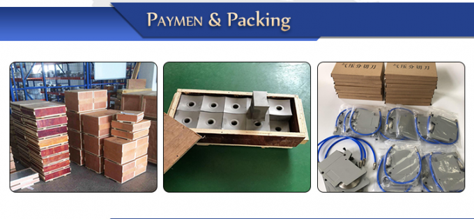 Pengemasan film pisau pemotong kantong plastik pemotong Trimmer pisau serrated 10