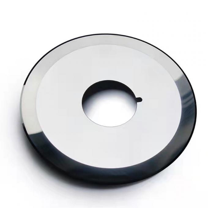 Custom Tungsten Steel Tape Slitting Blade Round Blade untuk memotong pita perekat pipa plastik dan film 2